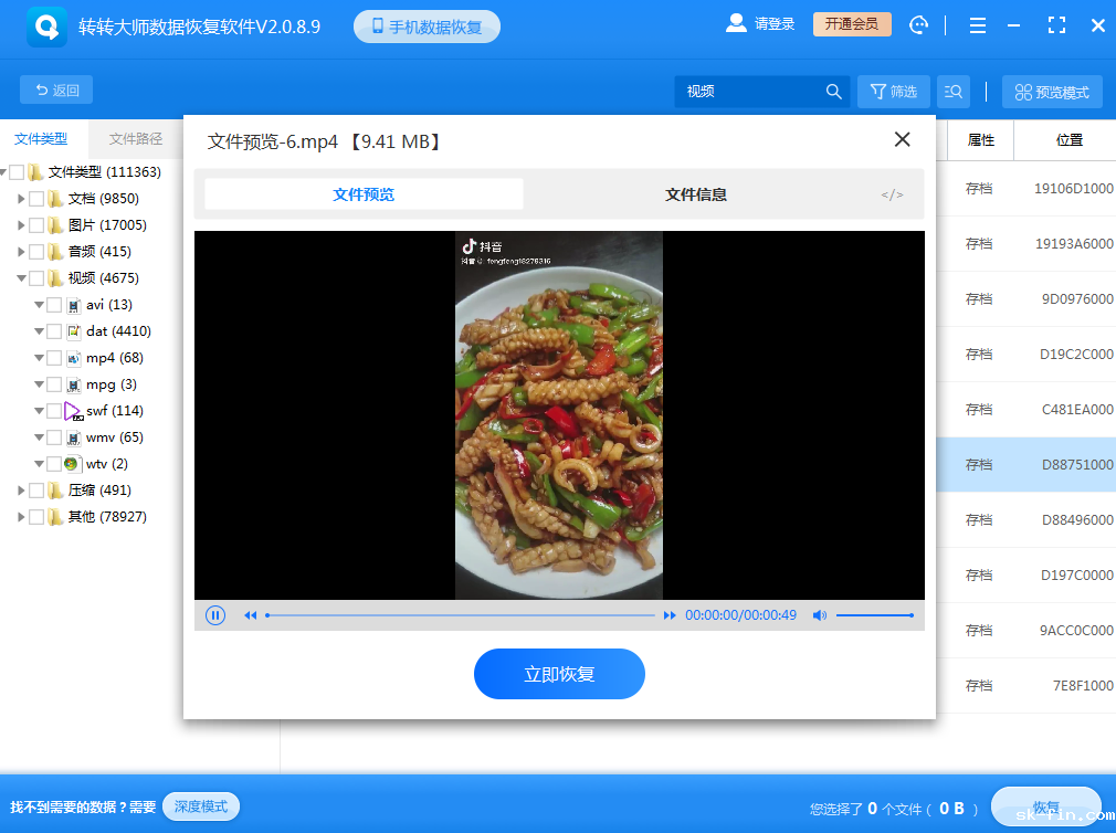专业软件恢复(核心手段)步骤四