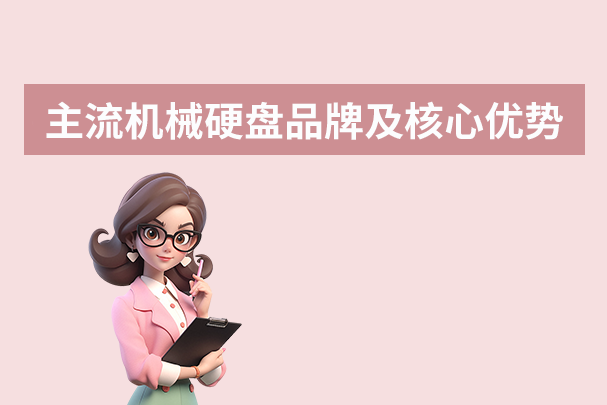 主流机械硬盘品牌及核心优势