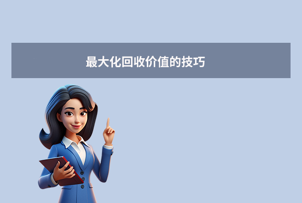 最大化回收价值的技巧