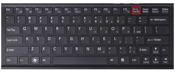 系统快捷键：最快捷的截屏方式步骤一