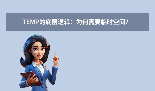 TEMP的底层逻辑：为何需要临时空间？