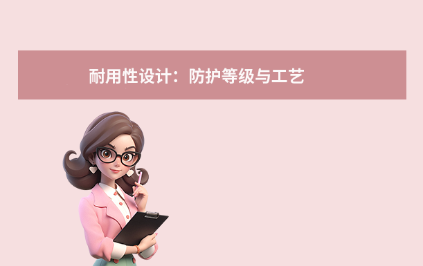 耐用性设计:防护等级与工艺