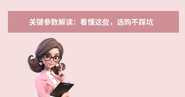  关键参数解读：看懂这些，选购不踩坑