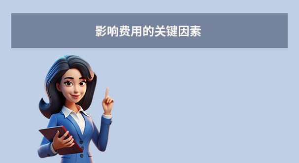 影响费用的关键因素