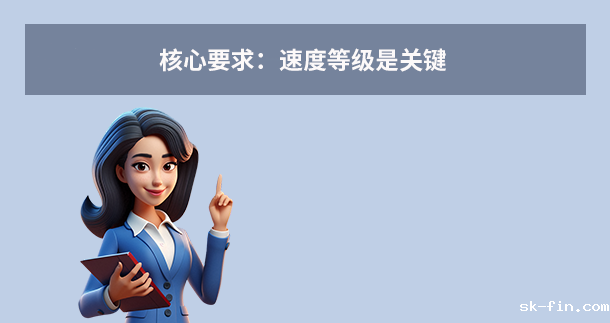 核心要求：速度等级是关键