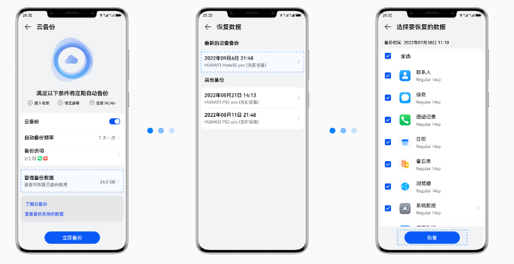 高阶保障——从备份中还原步骤一