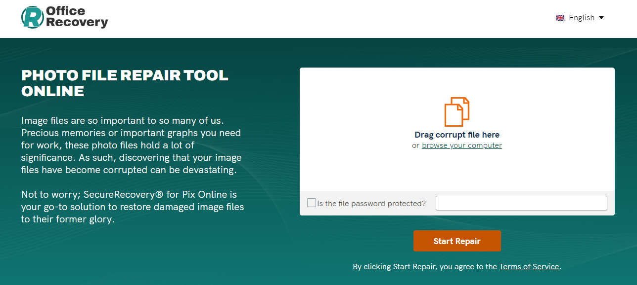 利用专业在线修复工具